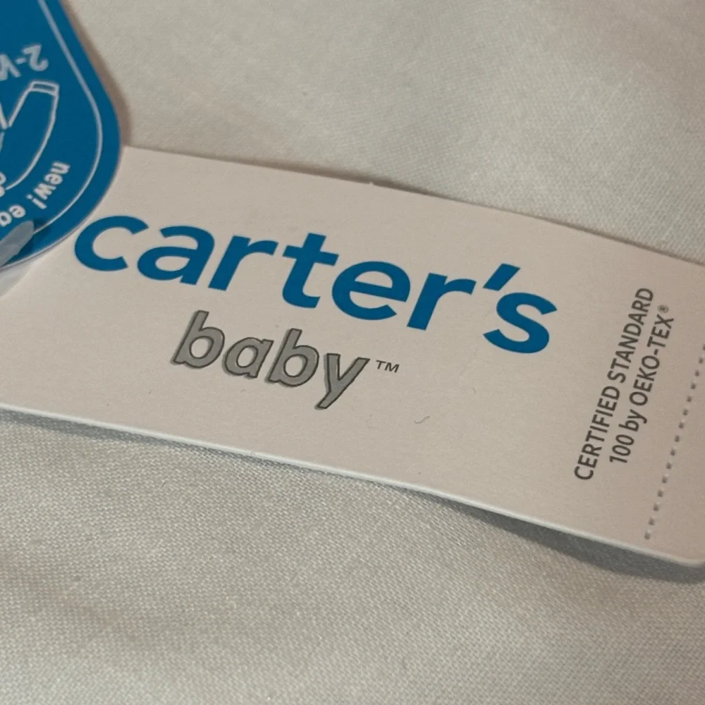 Carter's Little Brother Helicopter Footed Sleeper Green and Navy NB NWT Cozy